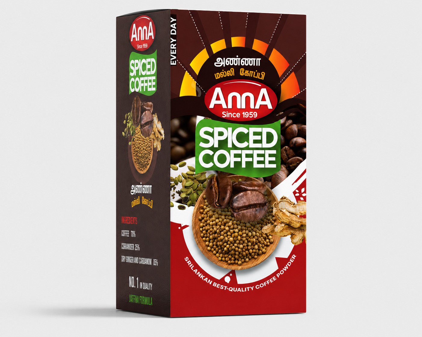 AnnA Spiced Coffee pack